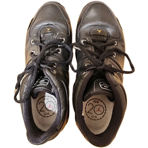 Jordan 23 Low Black Leather‎ Basketball Shoes Sneakers Mens - Picture 8 of 8